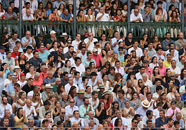 Imagen del público en La Glorieta.