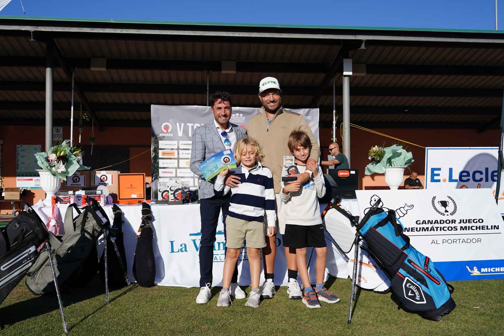 Grupo Andrés y La Valmuza Golf viven un torneo para el recuerdo