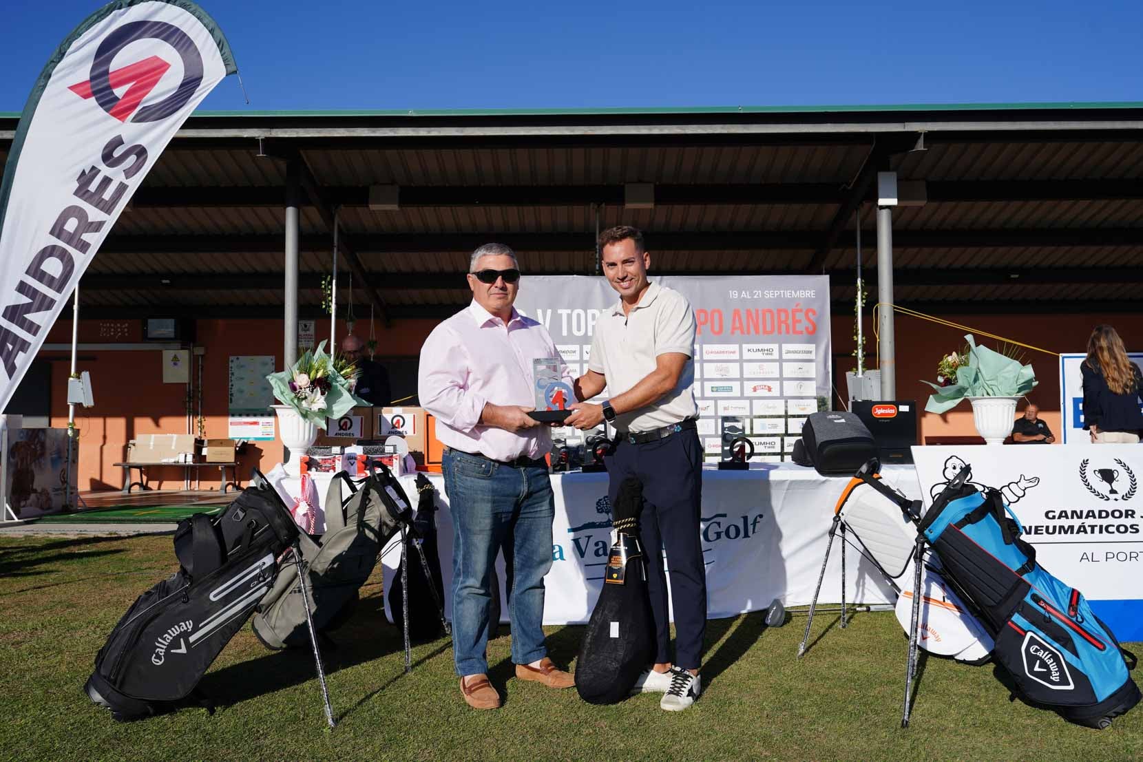 Grupo Andrés y La Valmuza Golf viven un torneo para el recuerdo