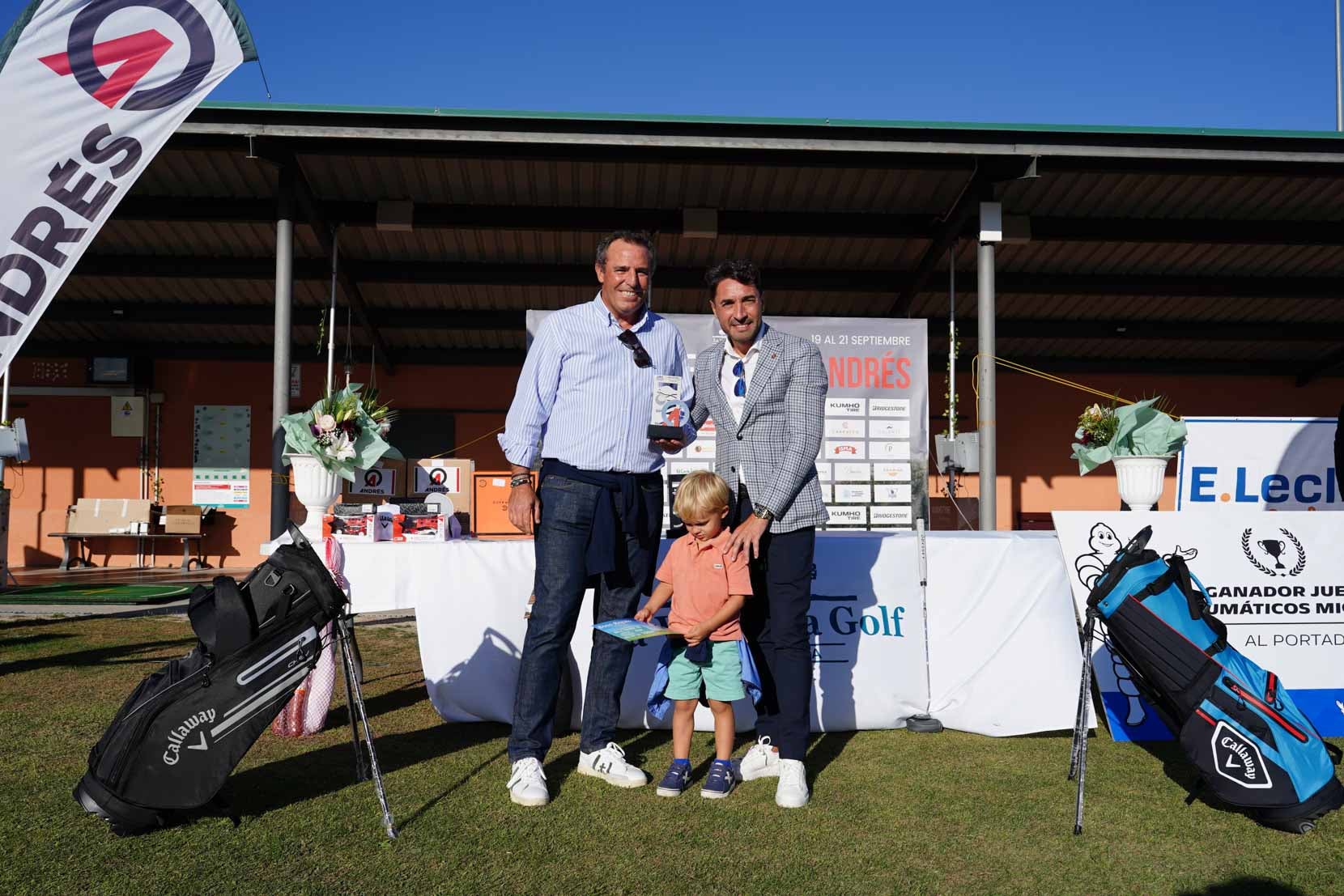 Grupo Andrés y La Valmuza Golf viven un torneo para el recuerdo