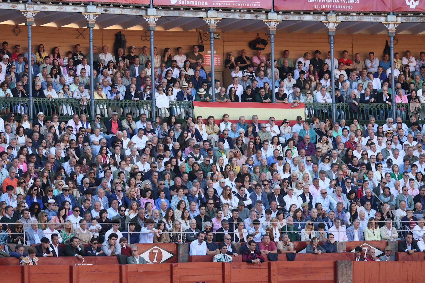 Las mejores imágenes de los tendidos de La Glorieta de este domingo