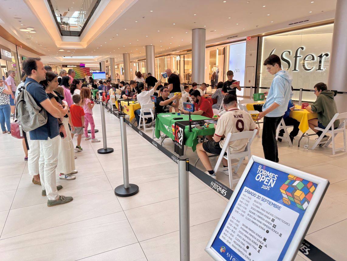 El Tormes Open 2025 convierte a Salamanca en capital del speedcubing