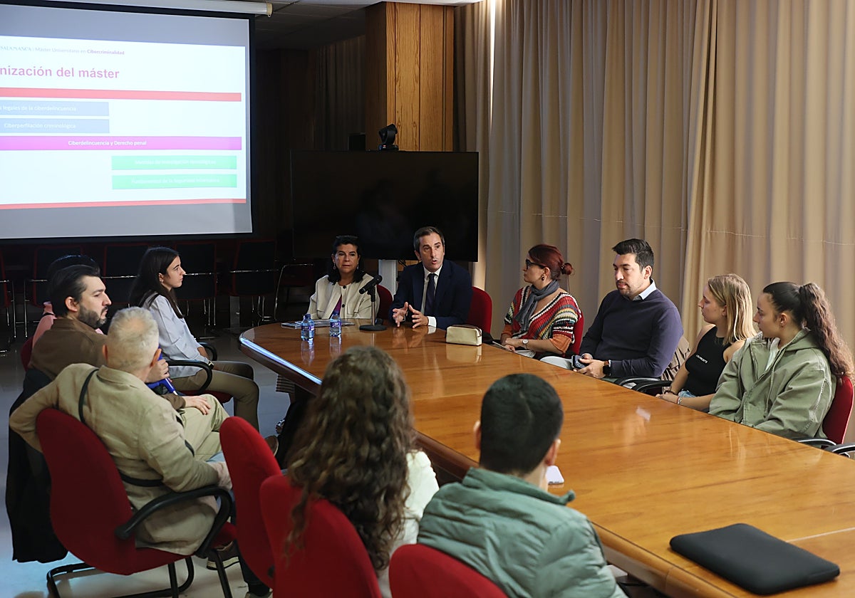 Inauguración del máster en cibercriminalidad.