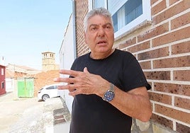 Ángel Luis Portilla, alcalde de El Pedroso de la Armuña.