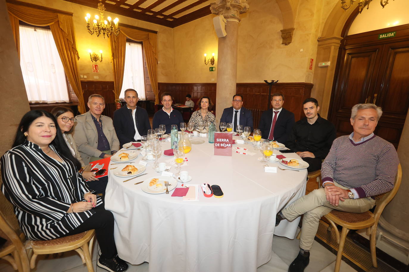 Lucero Quispe (Lucero del Duero), Ariadna Risueño (LA GACETA), Alberto Casado y Ricardo Santos (Grupo HKS), José Francisco Adserias y Cristina Magrazó (Fundación General de la Universidad), Javier Santiago y Roberto R odríguez (CGB Informática), David Eguiluz y Javier Ramírez (Raiola Networks).