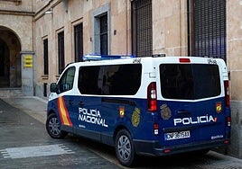 Coche de la Policía Nacional.