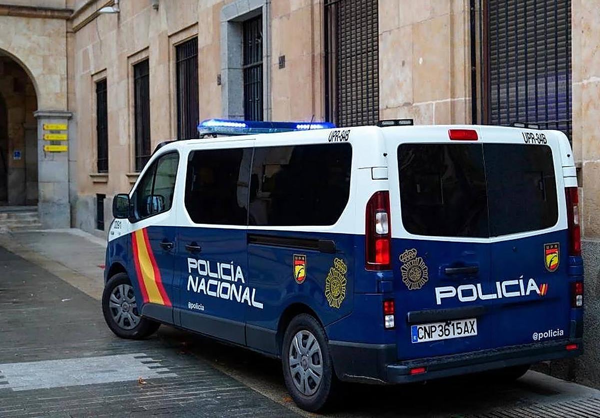 Coche de la Policía Nacional.