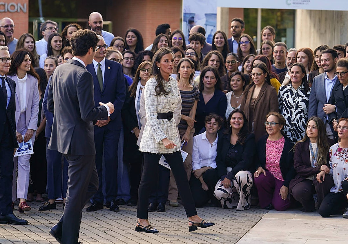 La visita de la reina Letizia a Salamanca, en imágenes