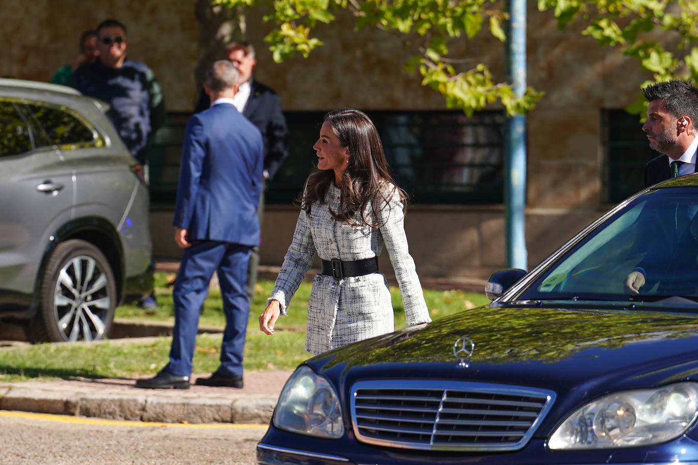 La visita de la reina Letizia a Salamanca, en imágenes