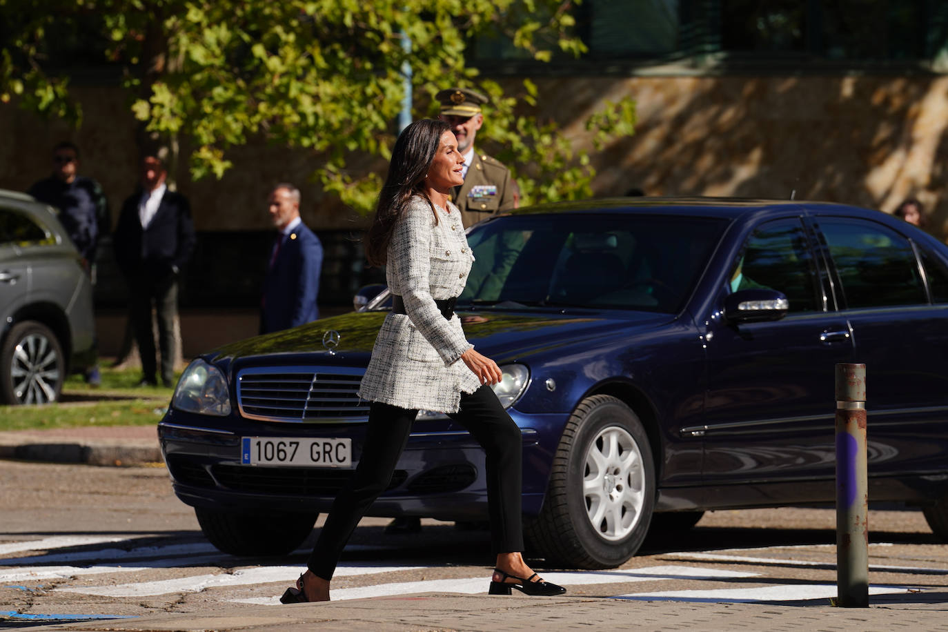 La visita de la reina Letizia a Salamanca, en imágenes