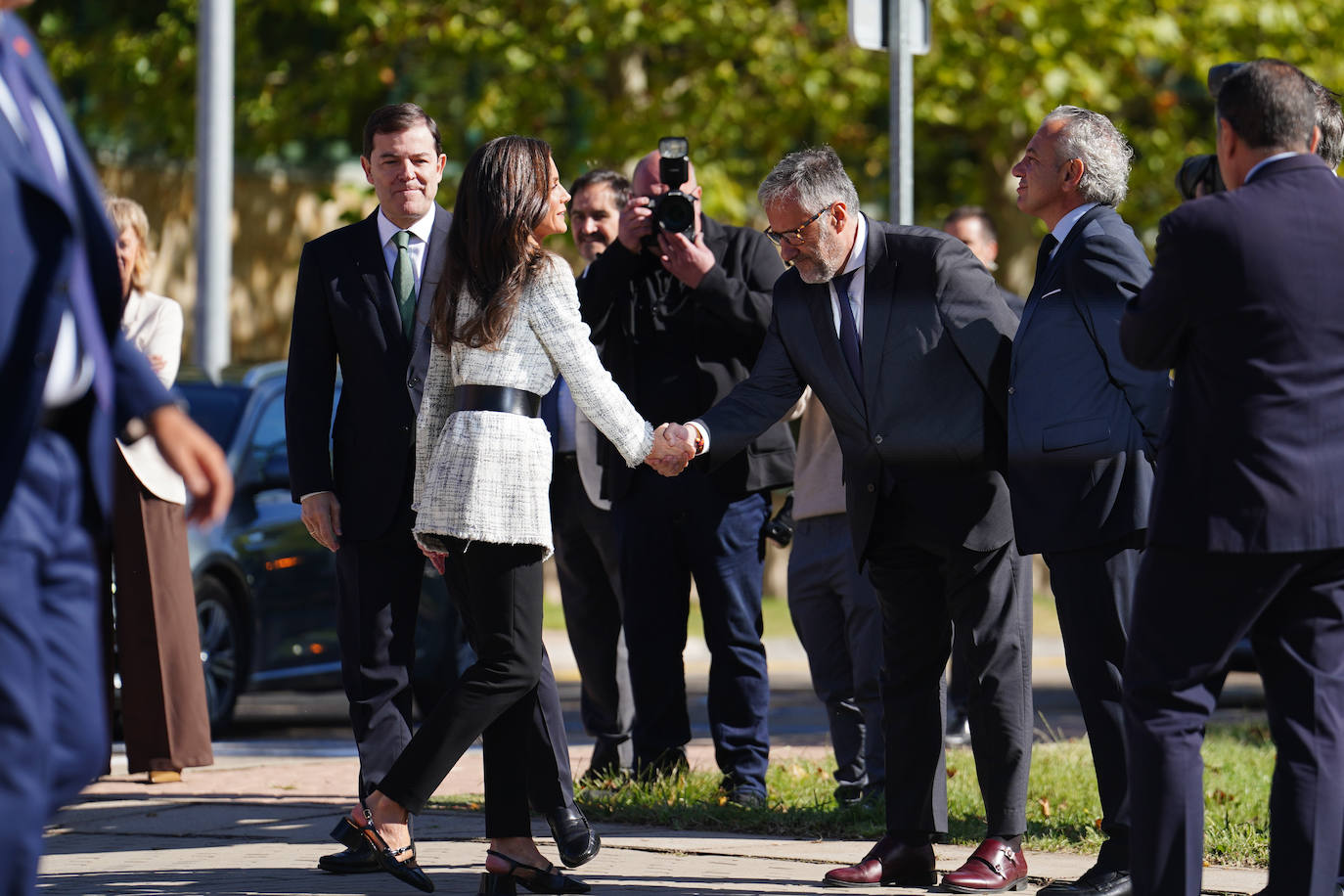 La visita de la reina Letizia a Salamanca, en imágenes