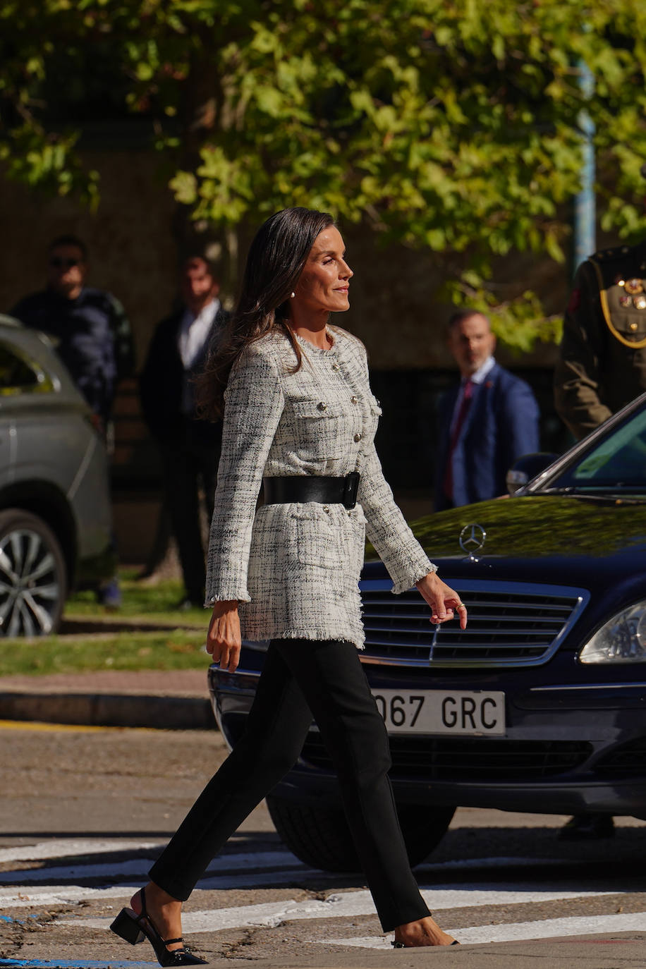 La visita de la reina Letizia a Salamanca, en imágenes