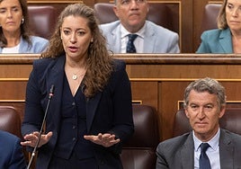 La portavoz del PP en el Congreso, Ester Muñoz.
