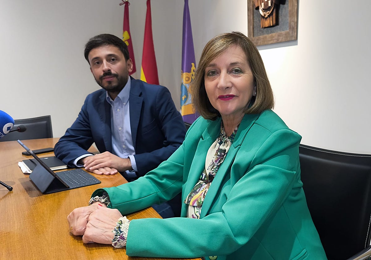 Fran Díaz y Carmen Ávila.