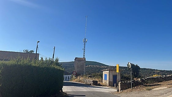 Antena municipal de Fuentes de Béjar.