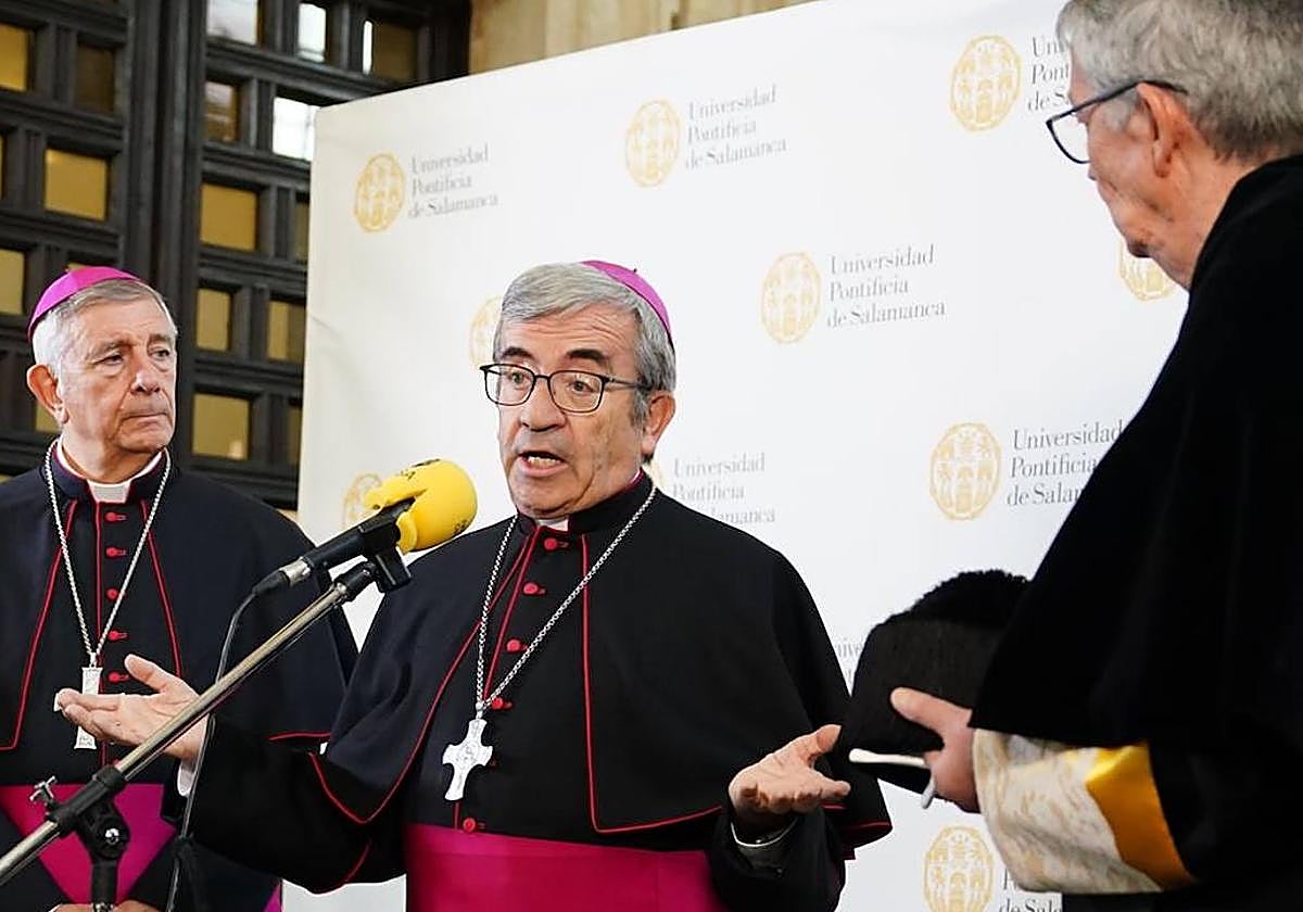 El presidente de la Conferencia Episcopal Española (CEE), monseñor Luis Argüello.
