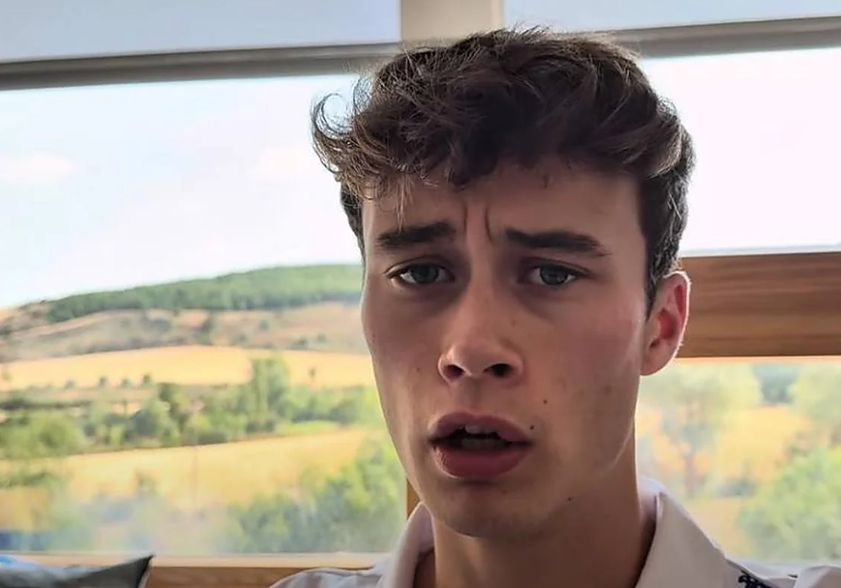 Jorge Rey, en uno de sus vídeos.