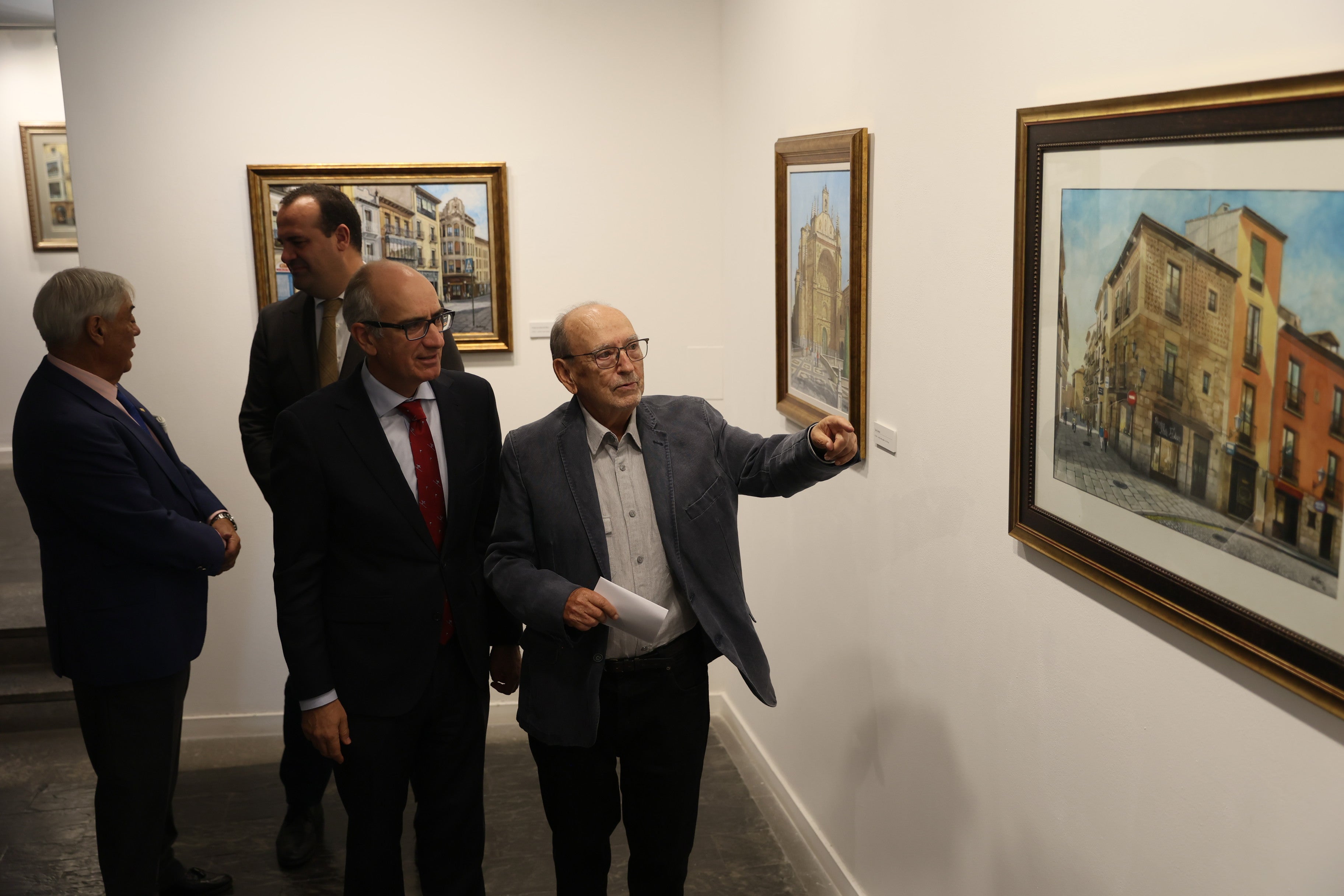 Salamanca recibe la donación de la colección Paisajes Urbanos de Antonio González