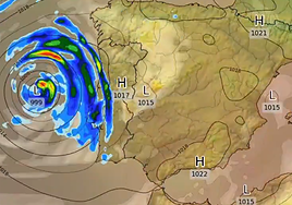 Incertidumbre ante las consecuencias del impacto del huracán 'Gabrielle' en España