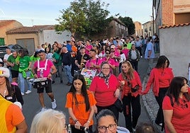 Recorrido de peñas en Zorita de la Frontera