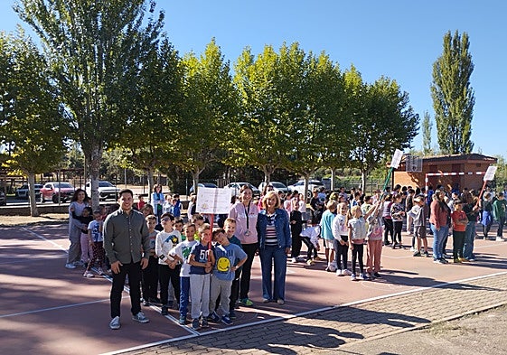 El desfile organizado en el inicio de las actividades.