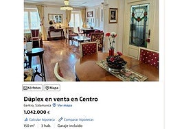 Anuncio del piso más caro de Salamanca en idealista.com.