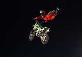 Acrobacia en la sesión de Free Style International