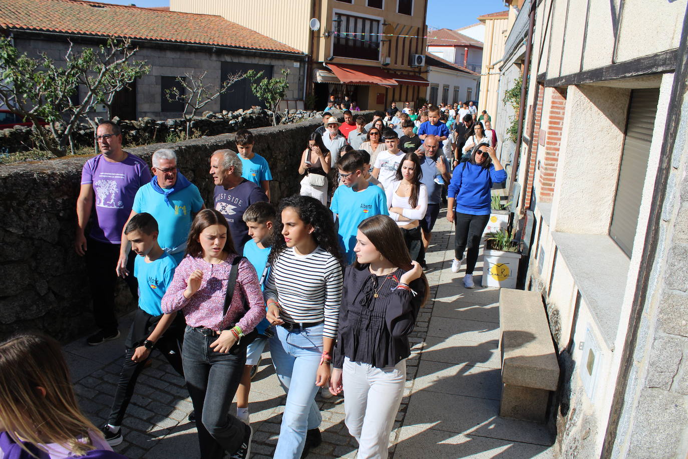 Emotivo y animado inicio de fiestas en San Miguel de Valero