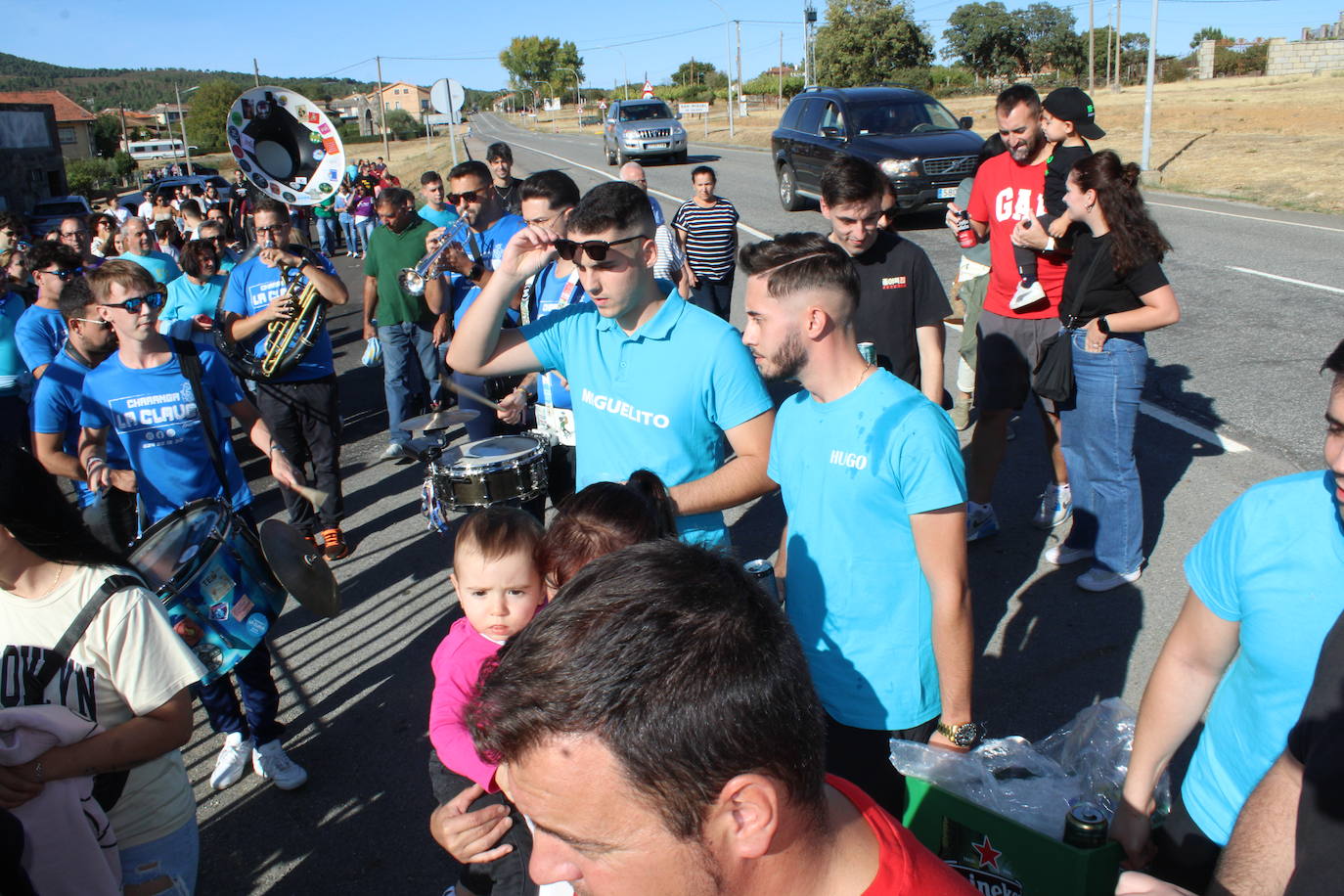 Emotivo y animado inicio de fiestas en San Miguel de Valero