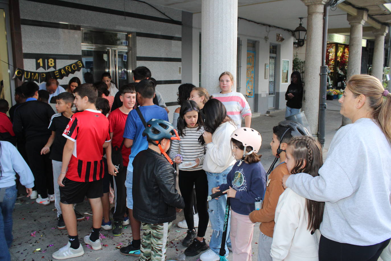 Guijuelo joven celebra su mayoría de edad