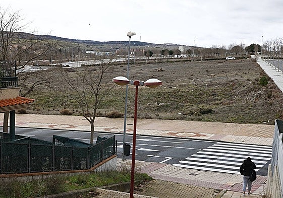 Parcela del Marín que la Sareb ofrecía para vivienda protegida.