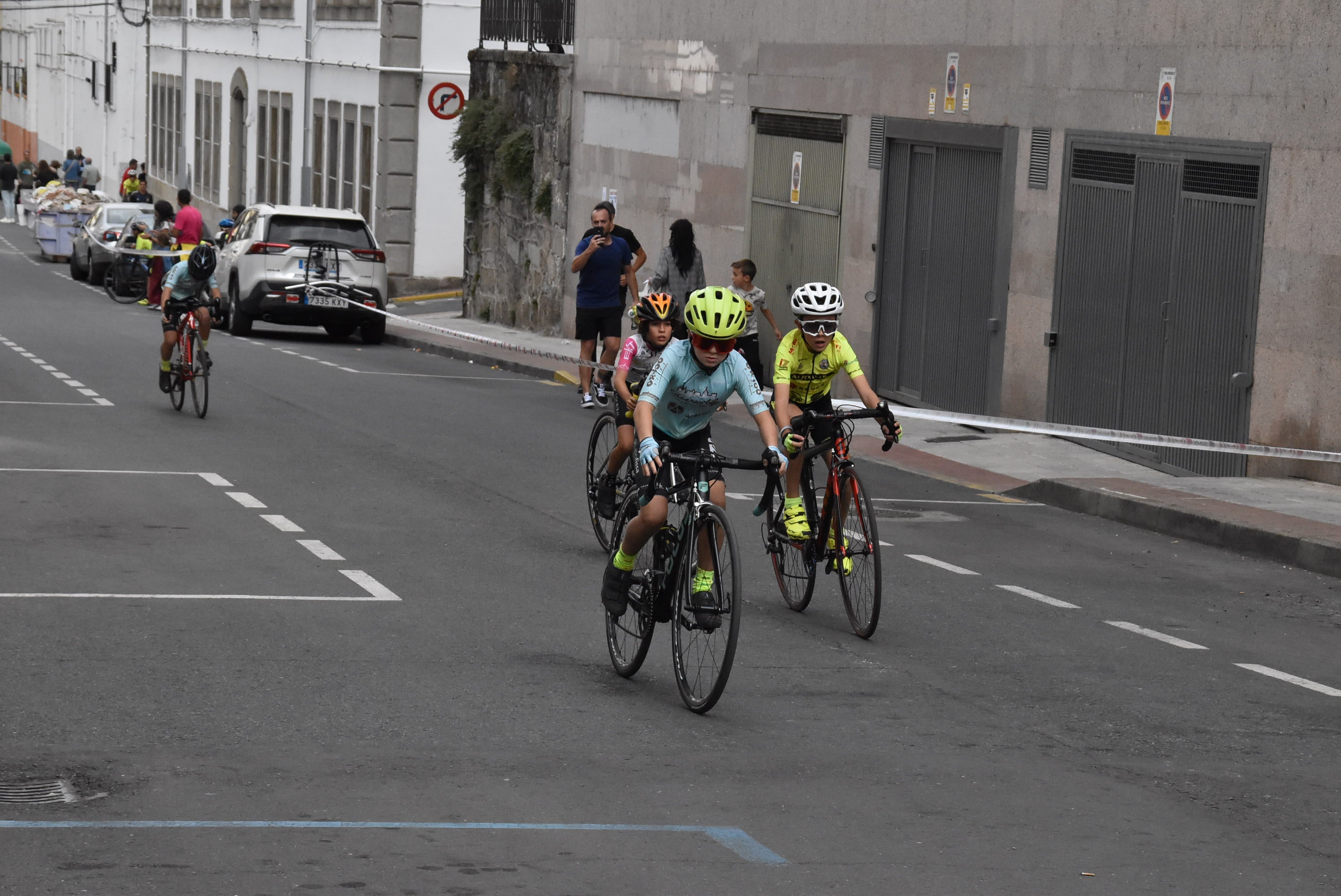 Buen ambiente en el Criterium de Dueñas en Béjar