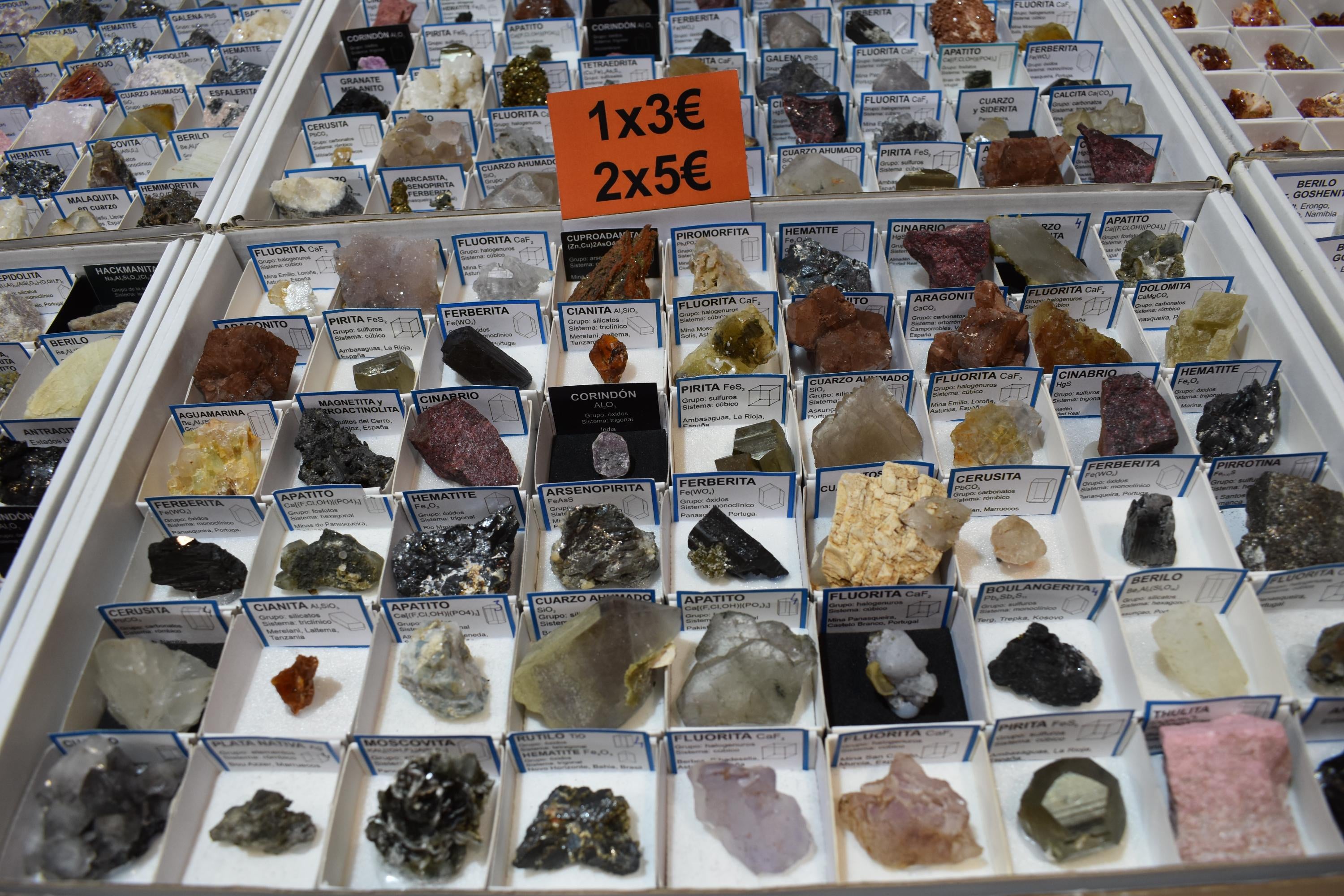 Fieles a la cita con los minerales en Juzbado