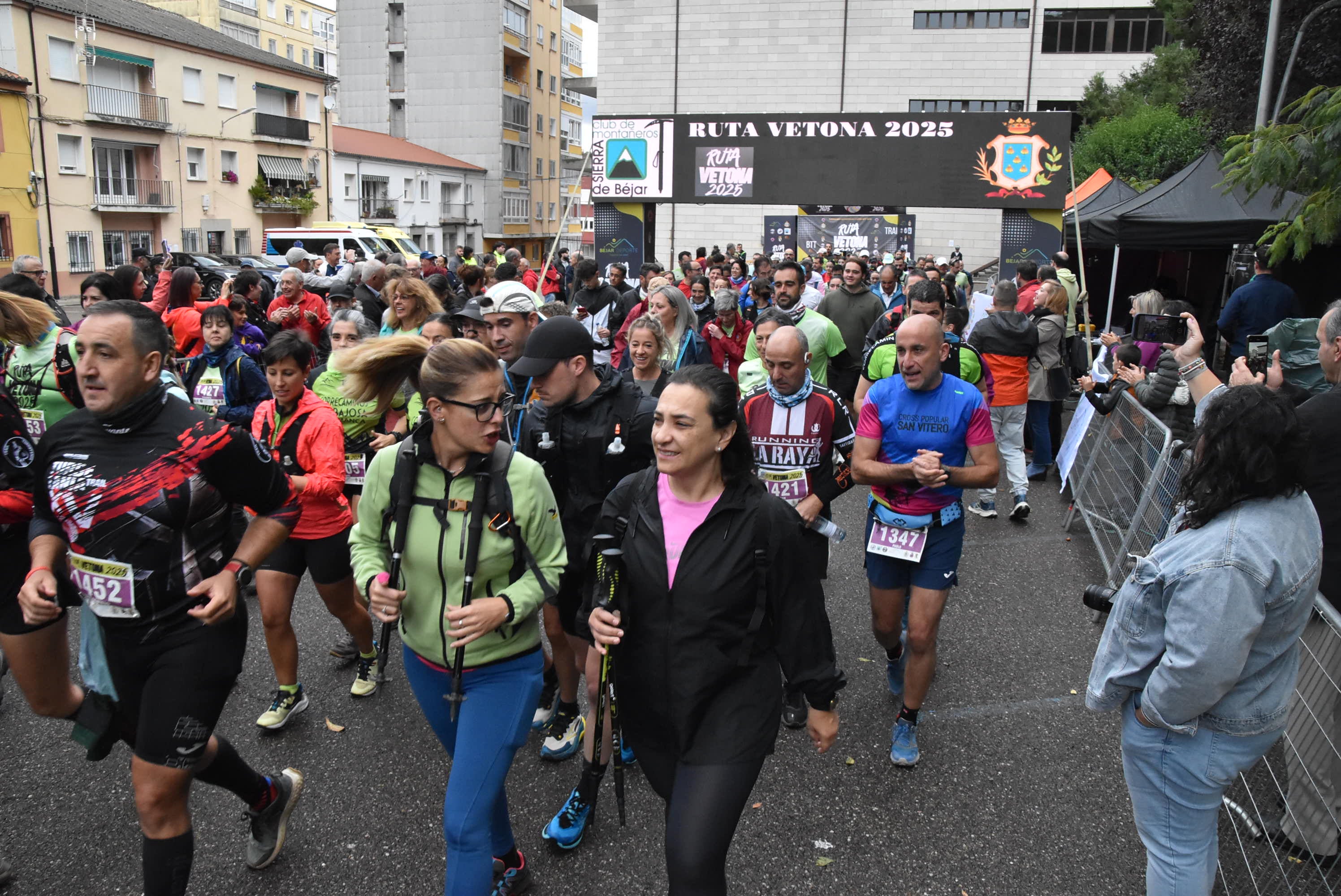 La Ruta Vetona llena Béjar de deporte