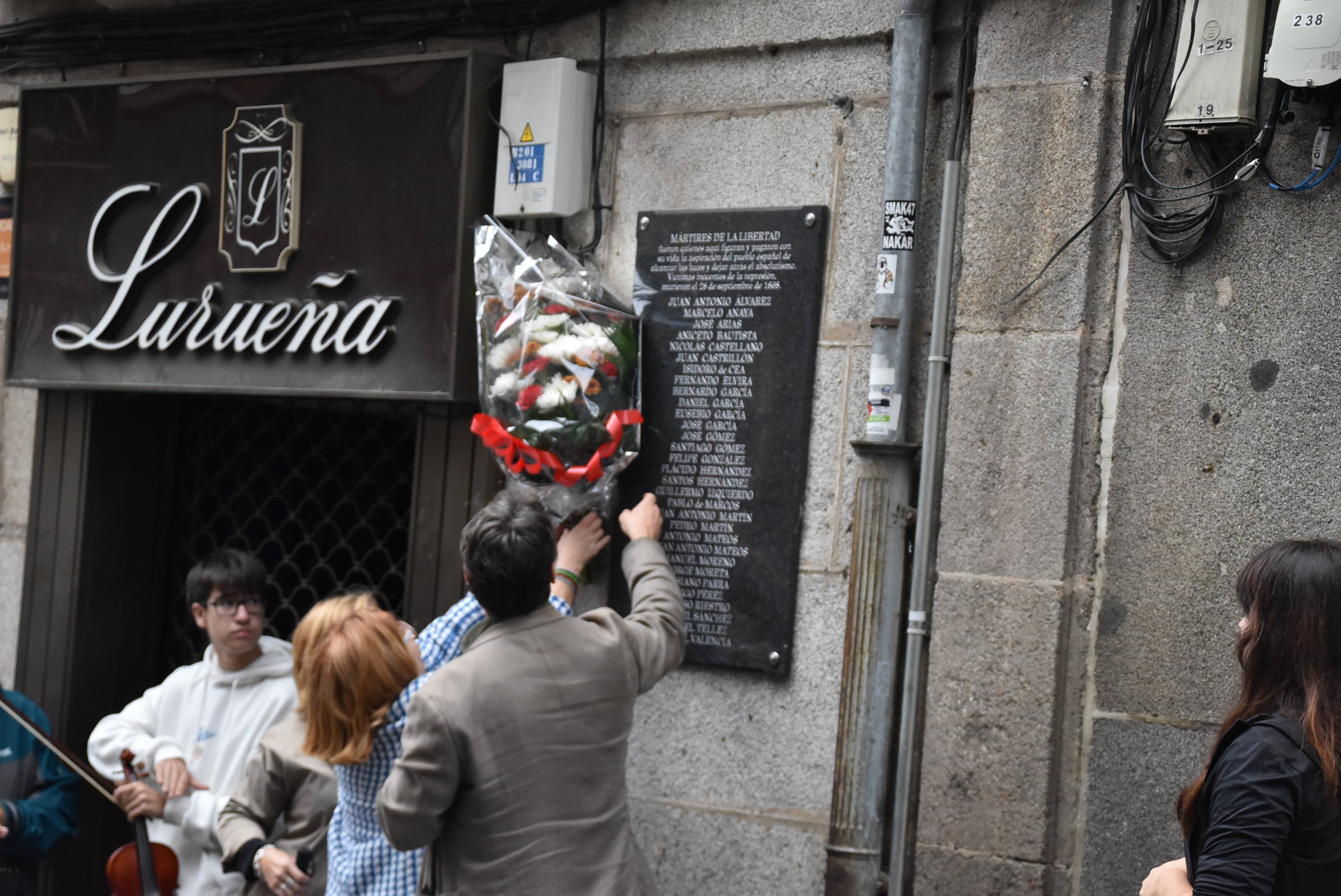 Béjar honra a los fallecidos en la Revolución Gloriosa de 1868