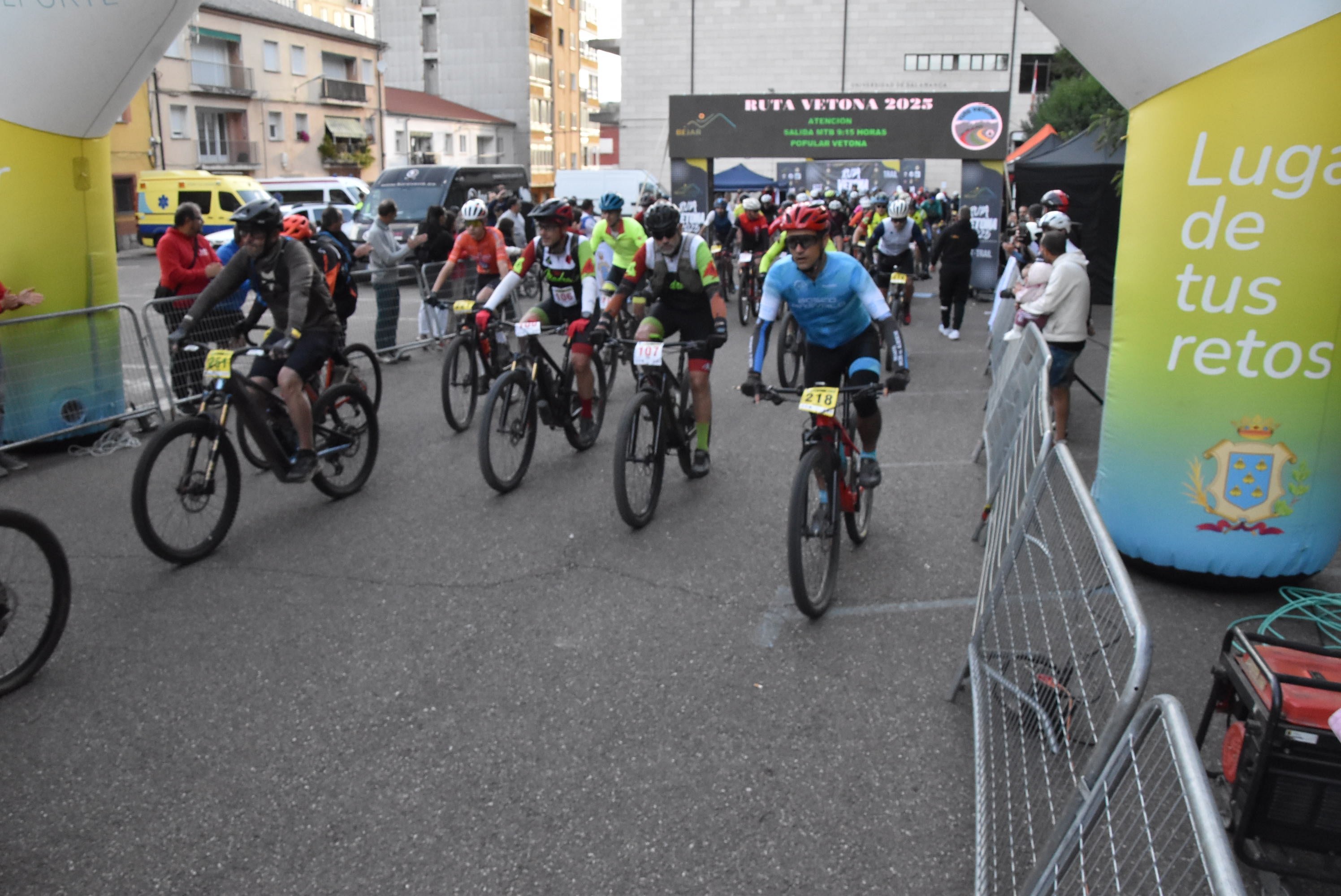 La Ruta Vetona llena Béjar de deporte