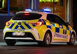 Imagen de archivo de una dotación de la Policía Local.