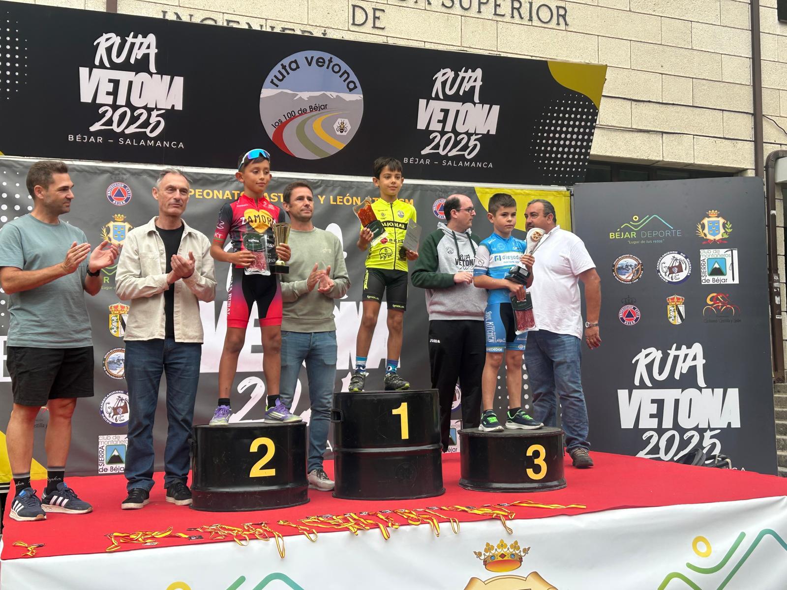 Buen ambiente en el Criterium de Dueñas en Béjar