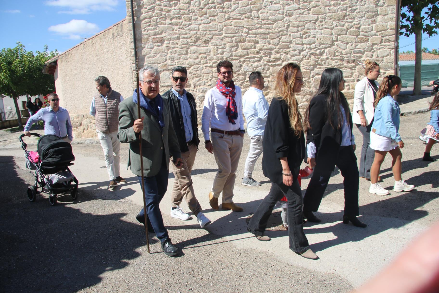 Cierre festivo en Juzbado con la gran procesión