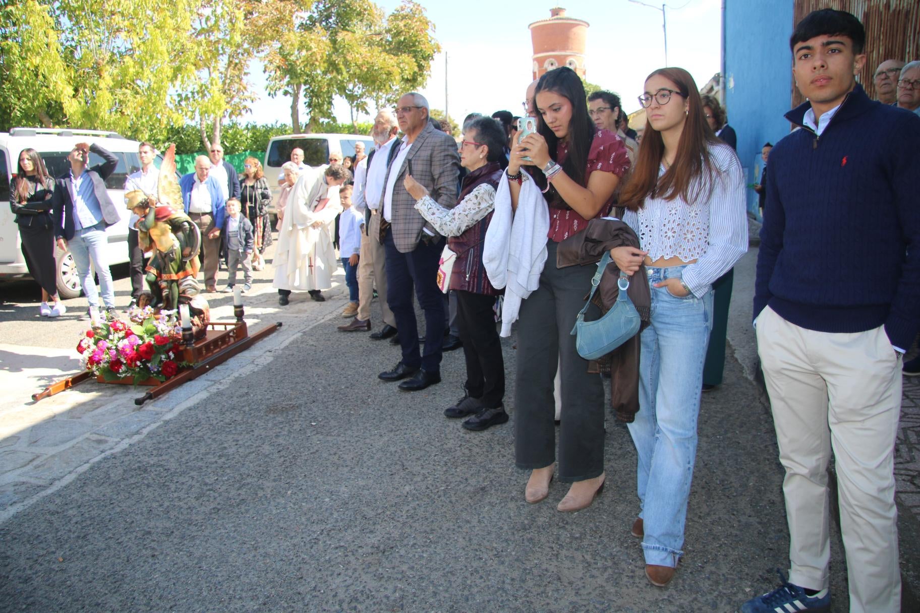 Cierre festivo en Juzbado con la gran procesión
