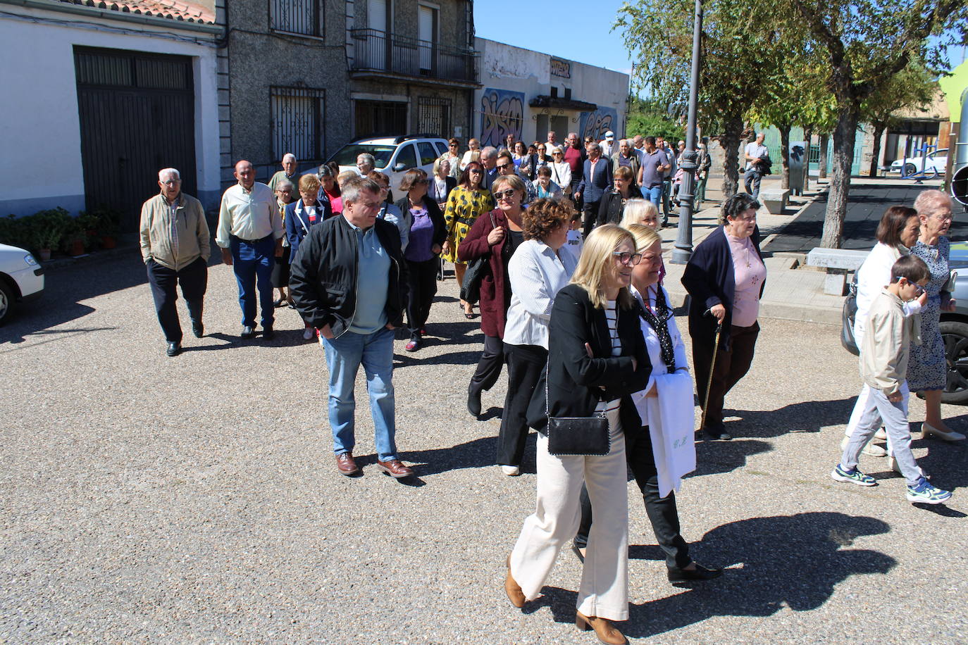 Alegre final de fiesta en San Miguel de Valero