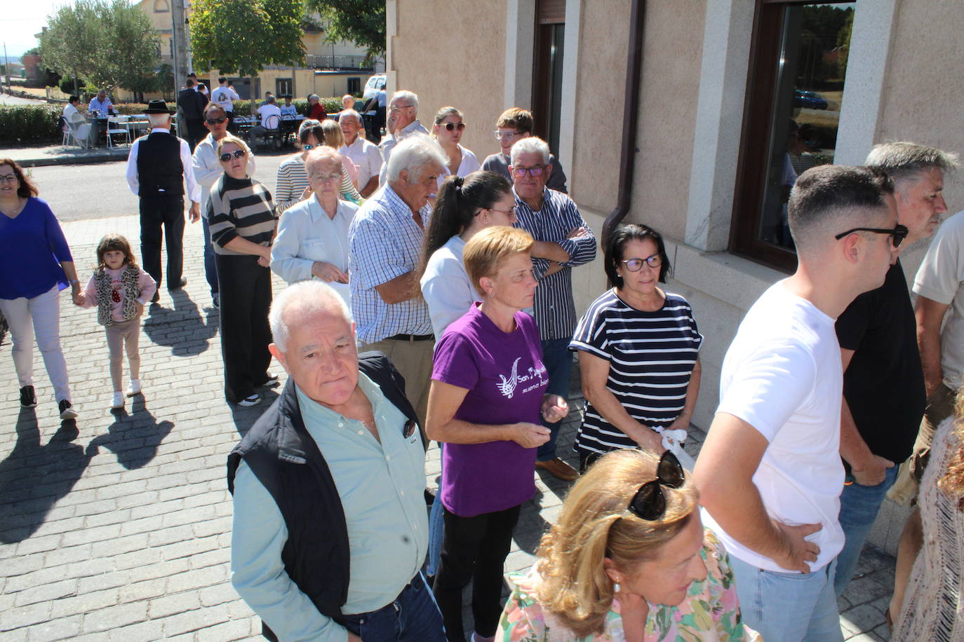 Alegre final de fiesta en San Miguel de Valero