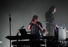 Imagen de un concierto ofrecido por Iván Ferreiro en Salamanca.