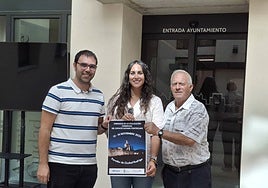 Rodrigo Toribio, Paola Martín y José Manuel Jerez