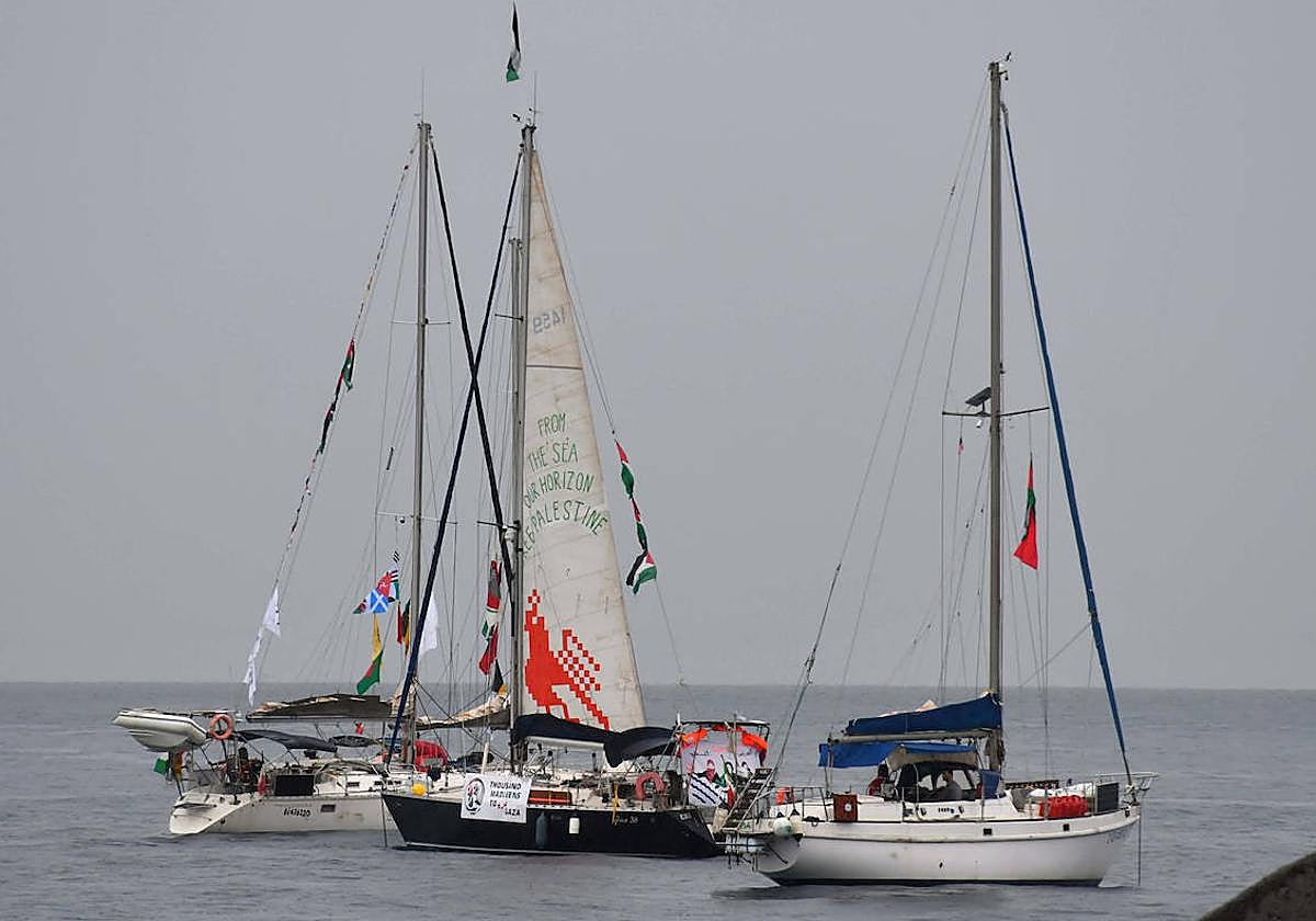 La Global Sumud Flotilla.