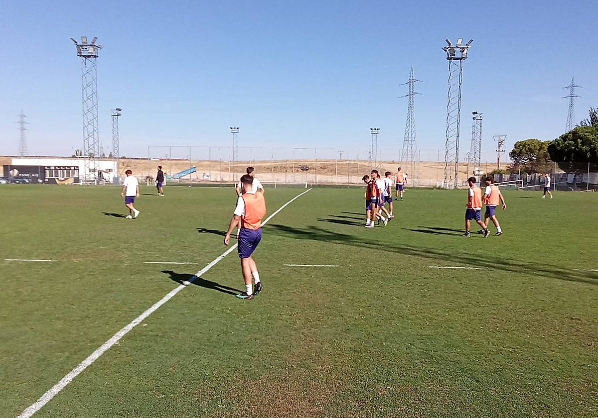 El Salamanca UDS regresa al trabajo con Hugo Marcos totalmente recuperado