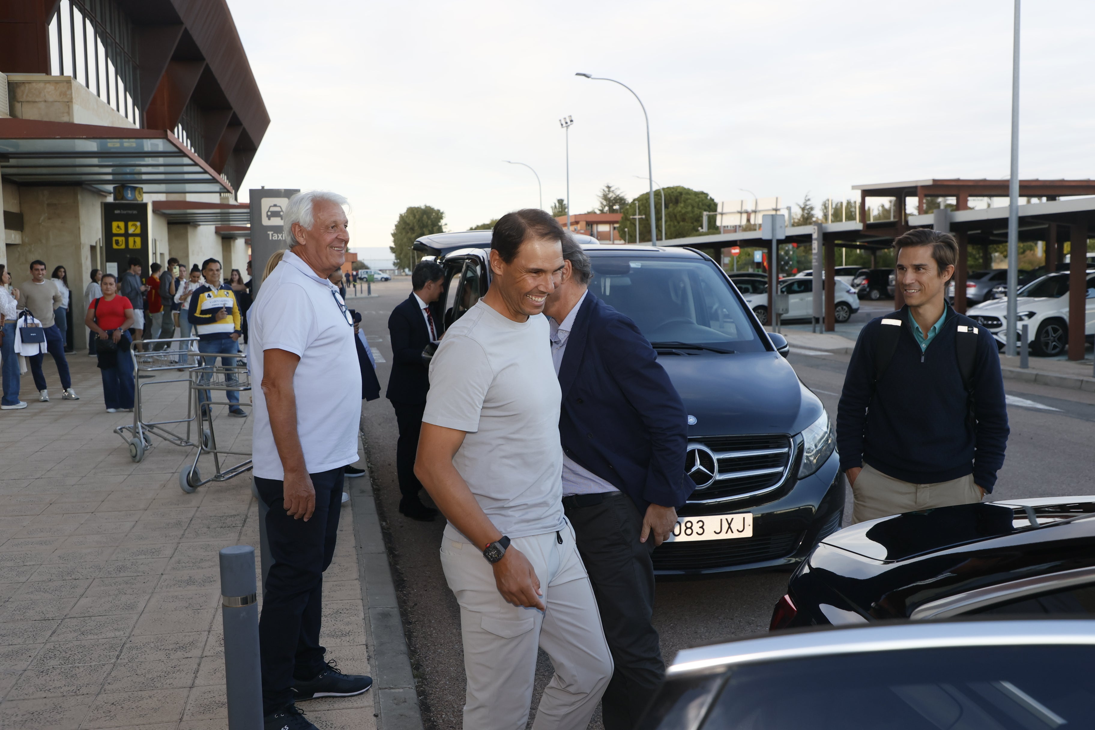 Así ha sido la llegada de Rafa Nadal a Matacán