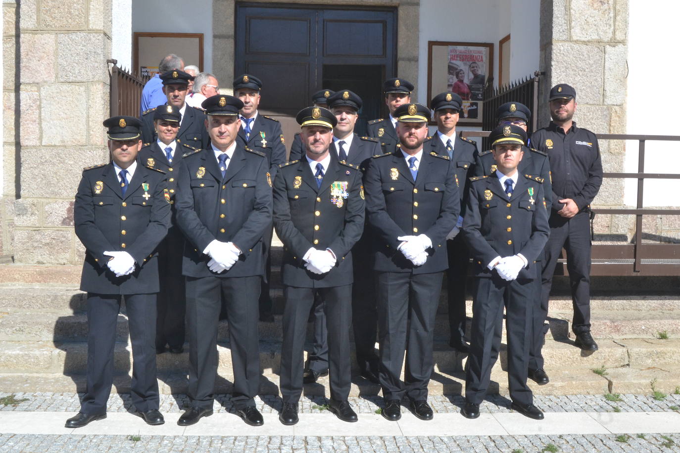 La Policía Nacional de Fuentes de Oñoro celebra a su patrón