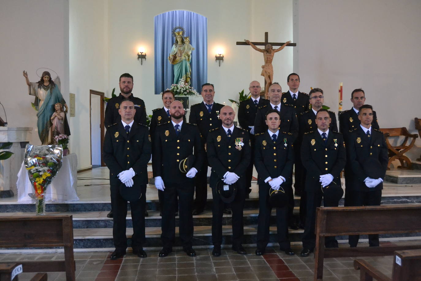 La Policía Nacional de Fuentes de Oñoro celebra a su patrón