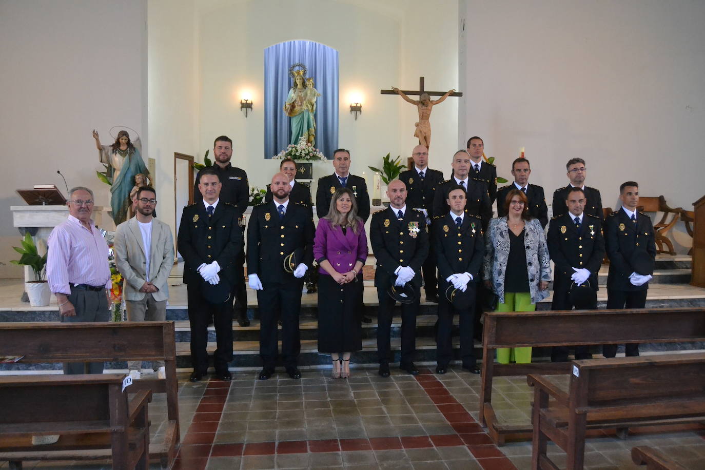 La Policía Nacional de Fuentes de Oñoro celebra a su patrón